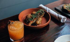 Food at Sur Lie Restaurant, Photo Credits: Dawson Renaud Photo and Film