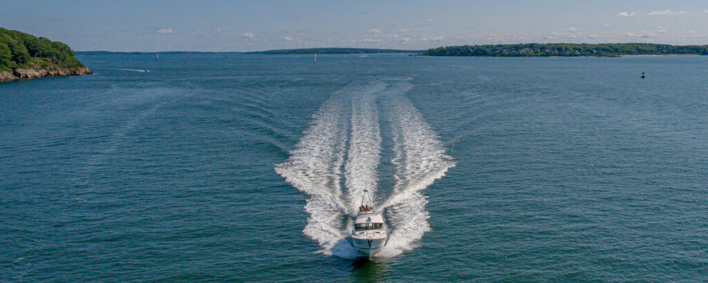 Boat in Casco Bay, Photo Credits: Peter Morneau Photography Boat in Casco Bay, Photo Credits: Peter Morneau Photography