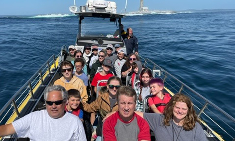 Group Shot of Tour. Photo Provided by New England Eco Adventures