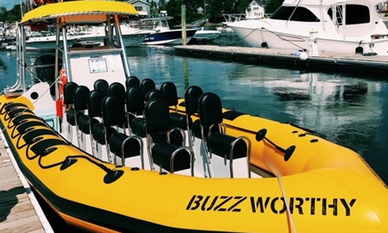 Tour Boat. Photo Provided by New England Eco Adventures