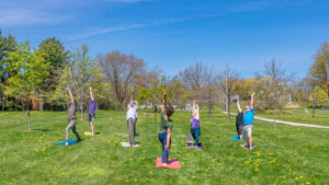 Ashley Flowers Outdoor Yoga Photo Credits: PGM Photography