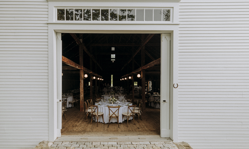 Exterior of Large Barn. Photo Credit: Chris Bennett Photography