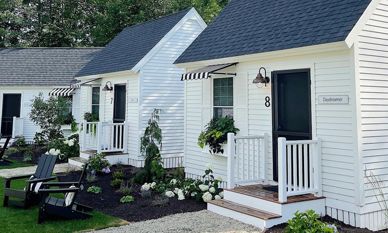 Cottage Exteriors. Photo Credit: Jackie Greaney