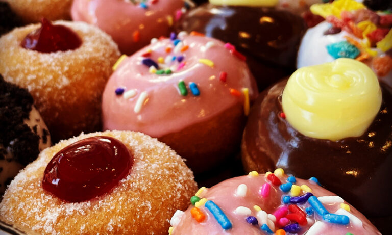 Donut Assortment. Photo Credit: Eighty8 Donuts
