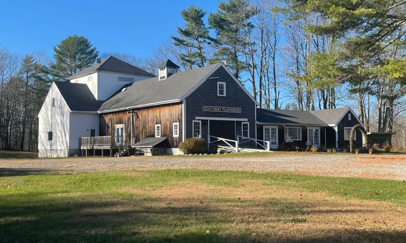 Exterior. Photo Provided by Boothbay Playhouse Events