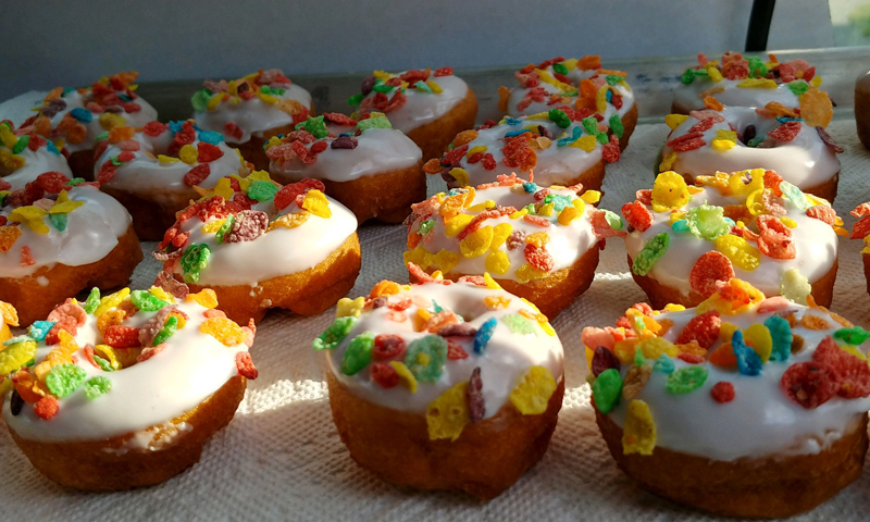 Donut Assortment. Photo Credit: Eighty8 Donuts
