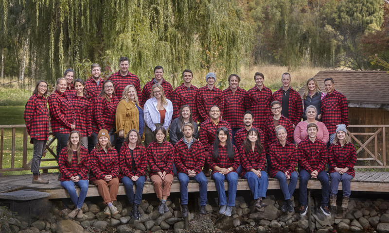 Team Photo. Photo Credit: The Vermont Flannel Co.