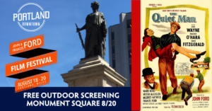 Outdoor Screening photo courtesy of the Maine Irish Heritage Center