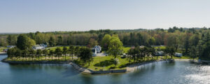 Lake from the sky, Photo credit to Capshore Photography