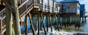 Old Orchard Beach pier, Photo Credits: Serena Folding