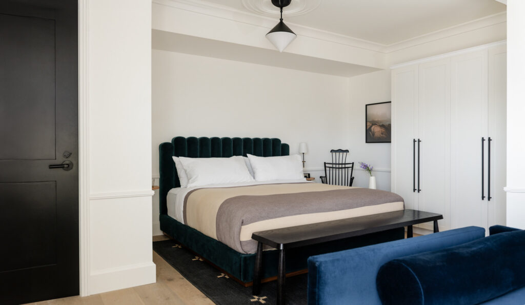 Gabriel Suite at Longfellow Hotel. Photo Credit: Carley Rudd Photography