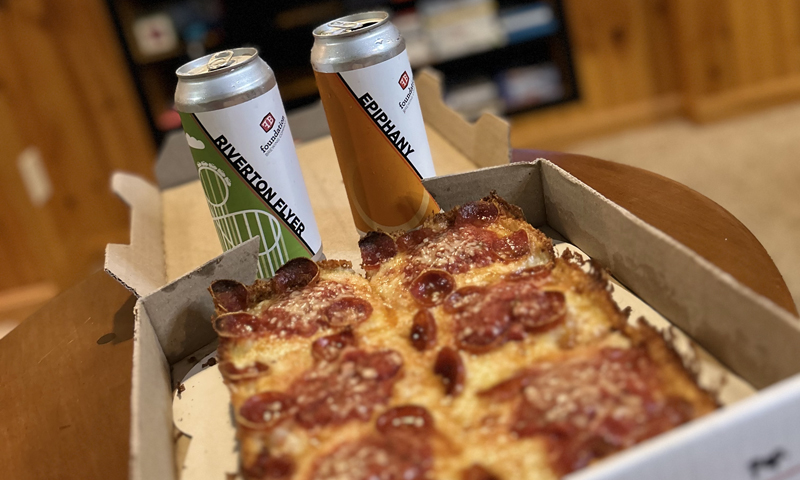 Pizza Pack. Photo Credit: Foundation Brewing Company