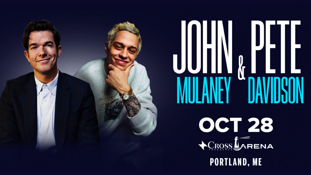 John & Pete. Photo courtesy of Cross Insurance Arena