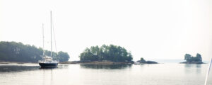 Sailboat on the water, Photo credit: Lone Spruce Creative, courtesy of Maine Office of Tourism