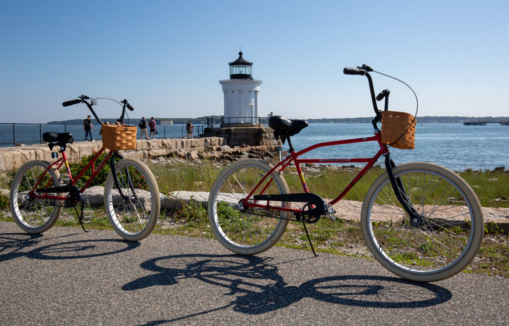 Lighthouse Bikes, Photo Credits: Serena Folding Lighthouse Bikes, Photo Credits: Serena Folding