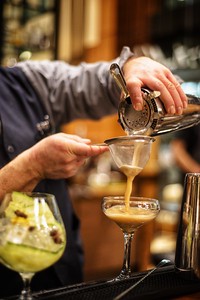 Craft Cocktail Pouring at AC Hotel, Photo Credit: Capshore Photography