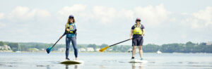 Paddle boarding Photo credit: Lone Spruce Creative, courtesy of Maine Office of Tourism