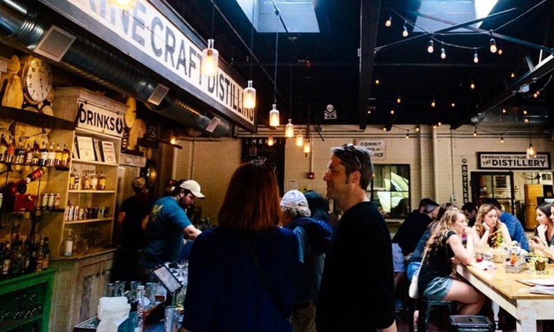 Interior of Maine Craft Distilling. Photo Credit: MCD Staff