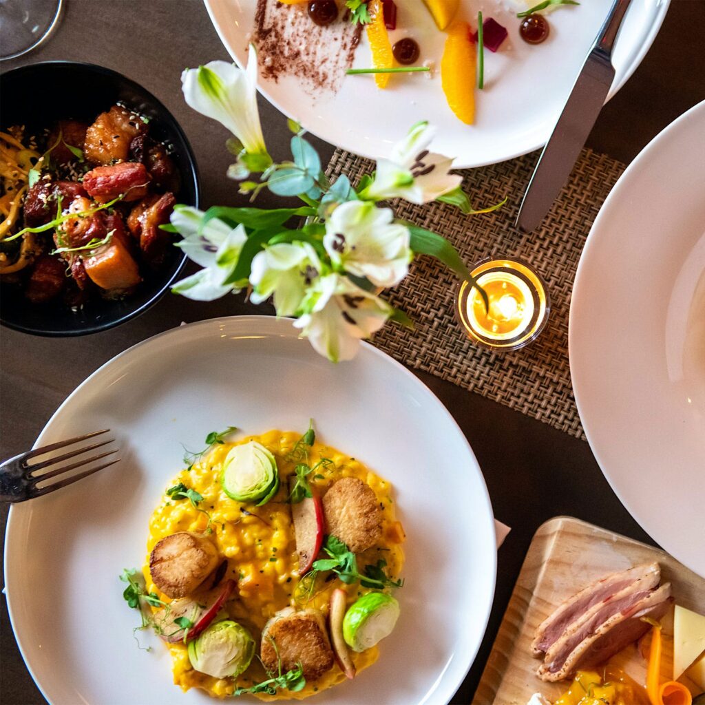 Elegant dinning, Photo credit: Noble Kitchen + Bar