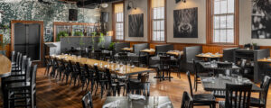 Gather in Maine dinning, Photo Credit: PGM Photography