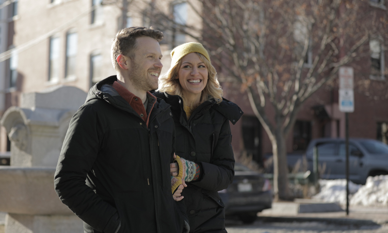 Couple Walking in Downtown Portland, Photo Credits: Knack Factory Couple Walking in Downtown Portland, Photo Credits: Knack Factory