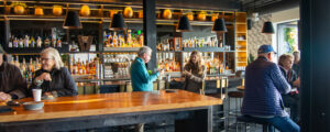 Enjoying Luna's atmosphere, Photo Credit: Lauren Peters at Visit Portland