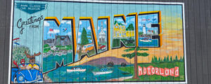 Maine Sign, Photo Credit: Lauren Peters at Visit Portland