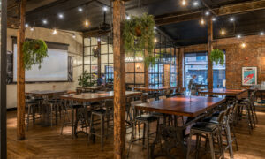 Rigby Yard dinning area. Photo Credit: Peter G Morneau Photography