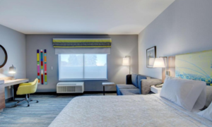 Guest Room. Photo Credit: Hampton Inn & Suites