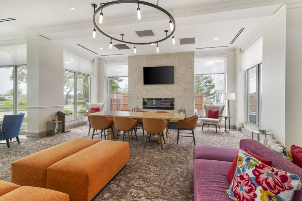 Lobby. Photo Provided by Hilton Garden Inn Portland Airport Lobby. Photo Provided by Hilton Garden Inn Portland Airport