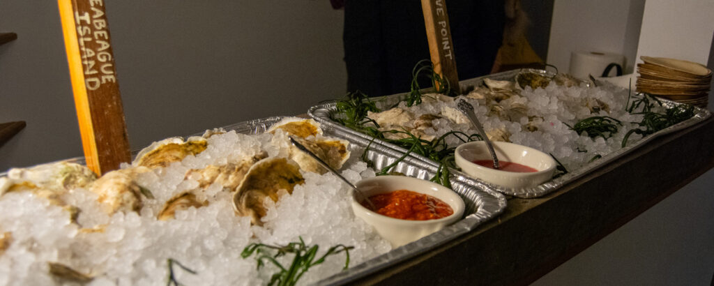 VP 2023 Holiday Party Maine Oysters Co, Photo Credit: Lauren Peters at Visit Portland VP 2023 Holiday Party Maine Oysters Co, Photo Credit: Lauren Peters at Visit Portland