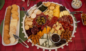 2023 Holiday Party food spread, Photo Credit: Lauren Peters at Visit Portland