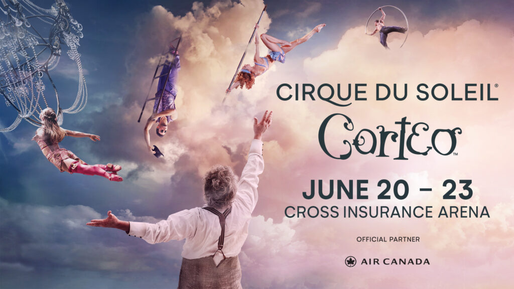 CORTEO Cirque du Soleil. Photo Courtesy of Cross Insurance Arena
