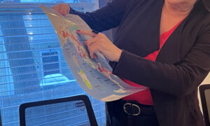 Map of Italy. Photo Provided by Visit Portland