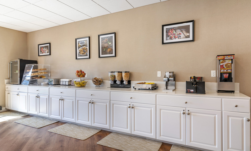 Casco Bay Hotel Breakfast. Photo Credit: Northeastern Hospitality Management LLC