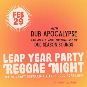 Leap Year Party, photo courtesy of Maine Craft Distilling