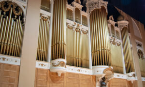 Kotzschmar Organ; Photo Credit: Lauren Peters at Visit Portland