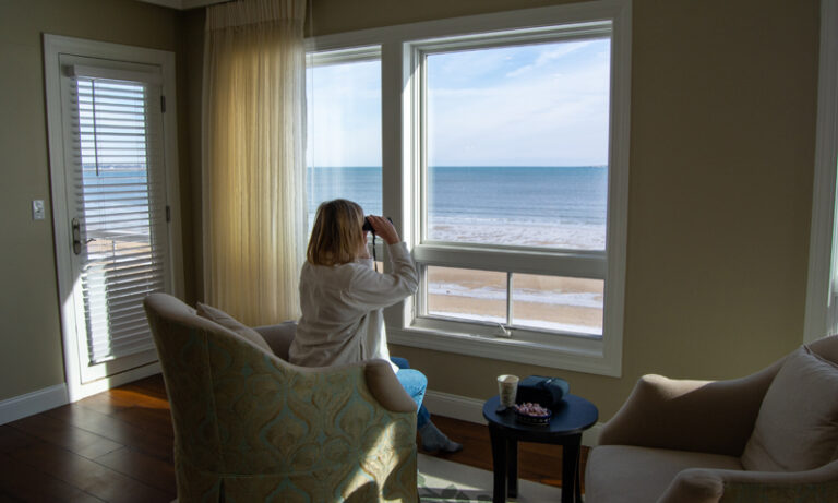 Looking out to the beach, Photo Credit: Lauren Peters at Visit Portland Looking out to the beach, Photo Credit: Lauren Peters at Visit Portland
