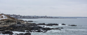Portland from Cape Elizabeth; Photo Credit: Lauren Peters at Visit Portland