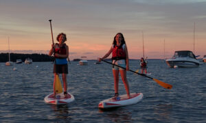Paddleboarding. Photo Provided by Portland Paddle