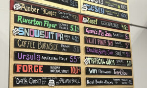 Beer varietys; Photo Credit: Kirstie Archambault at Visit Portland