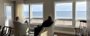 Lounging at Alouette, Photo Credit: Lauren Peters at Visit Portland
