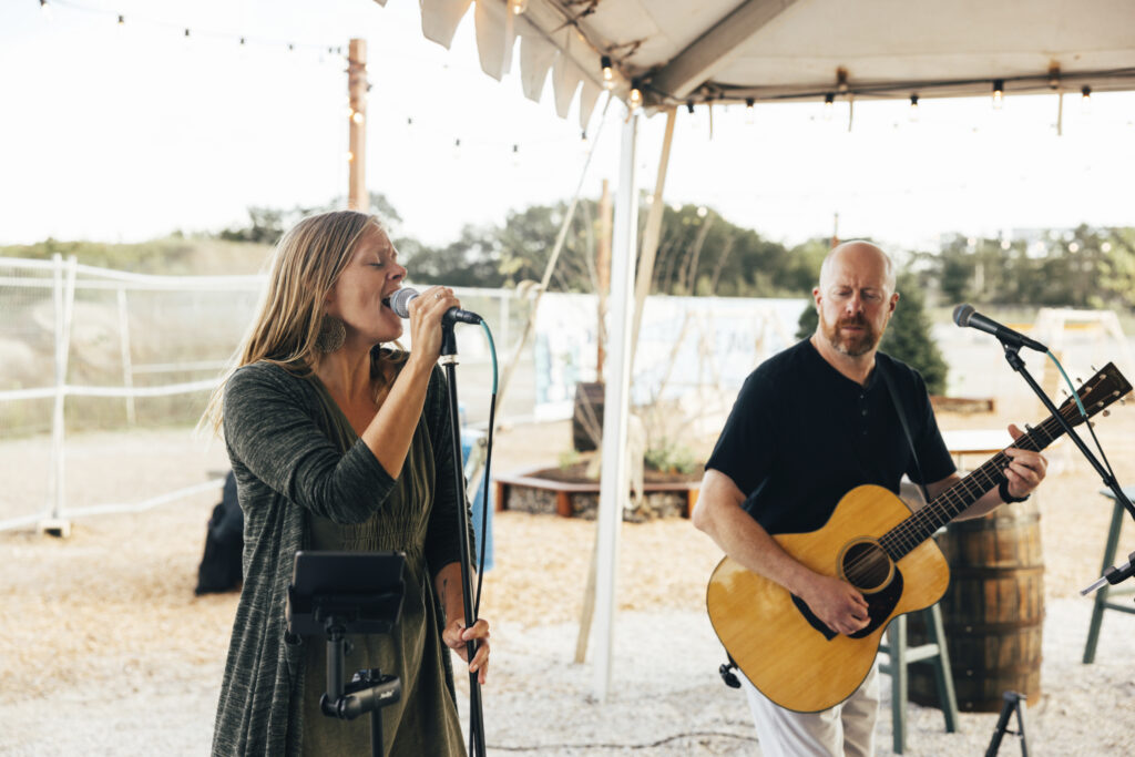 Live Music at Quarryside at Rock Row. Photo Credit: Navadise Media