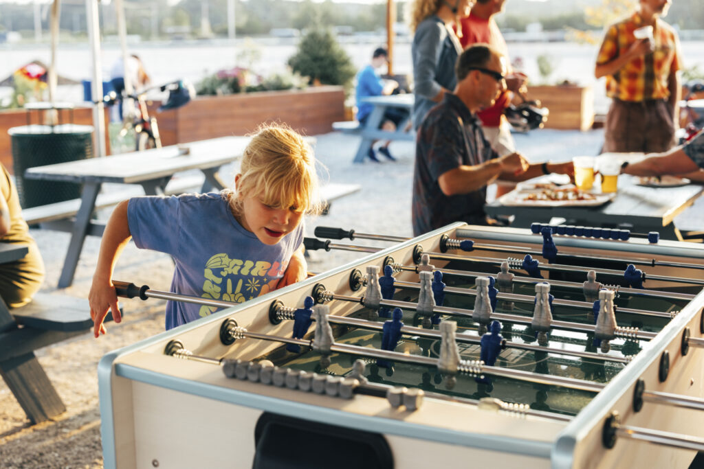 Games at Quarryside at Rock Row. Photo Credit: Navadise Media