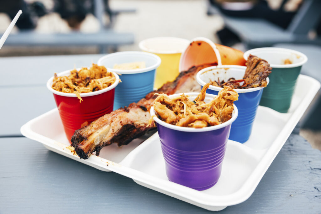 Food at Quarryside at Rock Row. Photo Credit: Navadise Media