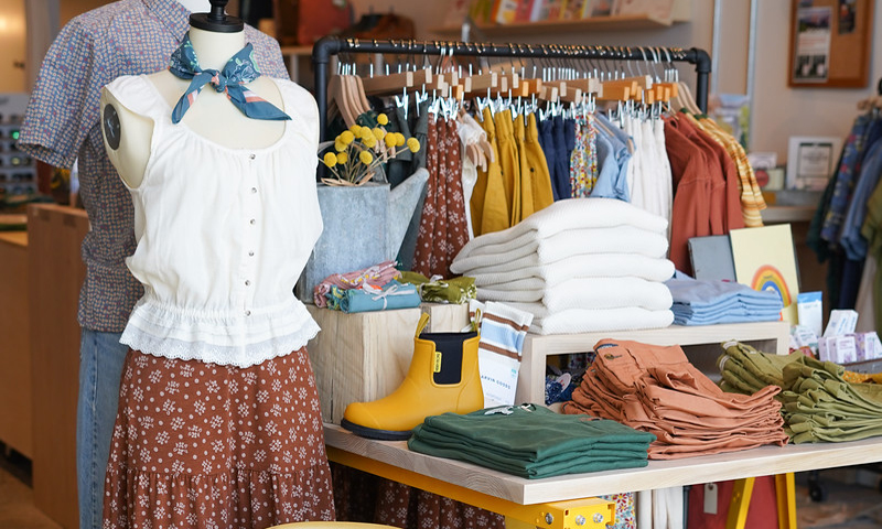 Toad&Co Display. Photo Credit: Maine the Way