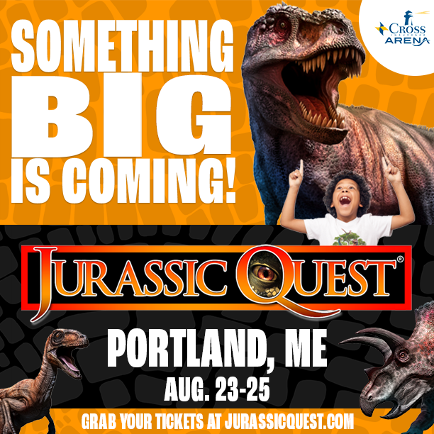Jurassic Ques, Photo courtesy of Cross Insurance Arena