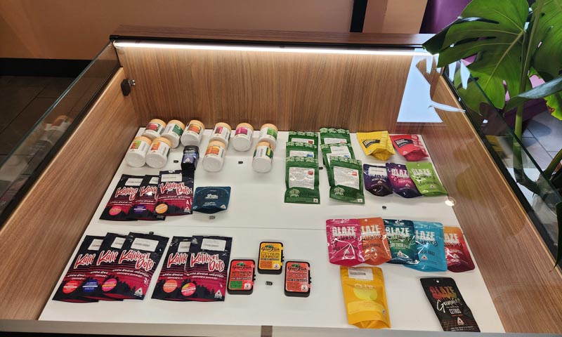 Edibles Display. Photo Credit: Nichole Thomas