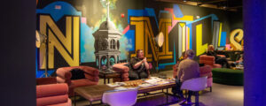 Partner mixer; Photo Credit: Lauren Peters