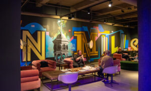 Partner mixer; Photo Credit: Lauren Peters